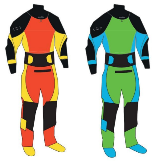 Sandiline M22 Kayak Dry Suit Extreme 4L