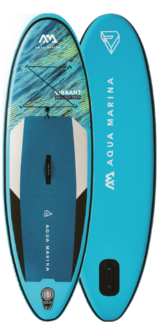 Aqua Marina Vibrant Youth 8'0" Inflatable Stand Up Paddleboard Package 2022