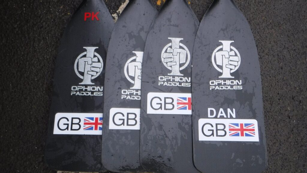 Ophion Raft Race Paddle - Full Carbon BLADE ONLY