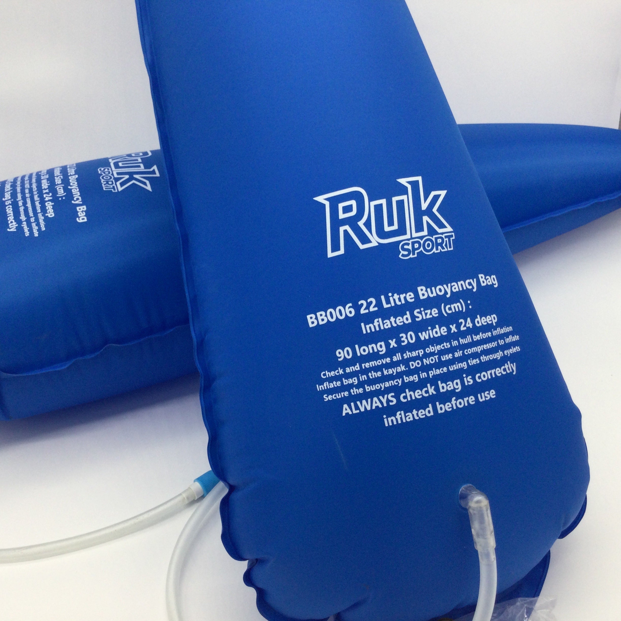 Kayak Heavy Duty Float Airbag 22 Litre – Pair