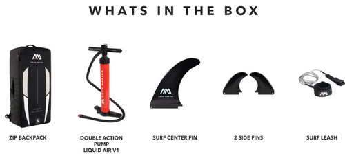 Aqua Marina Wave 8'8" Inflatable Stand Up Paddleboard Package 2022