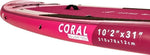 Aqua Marina Coral 10'2" Inflatable SUP
